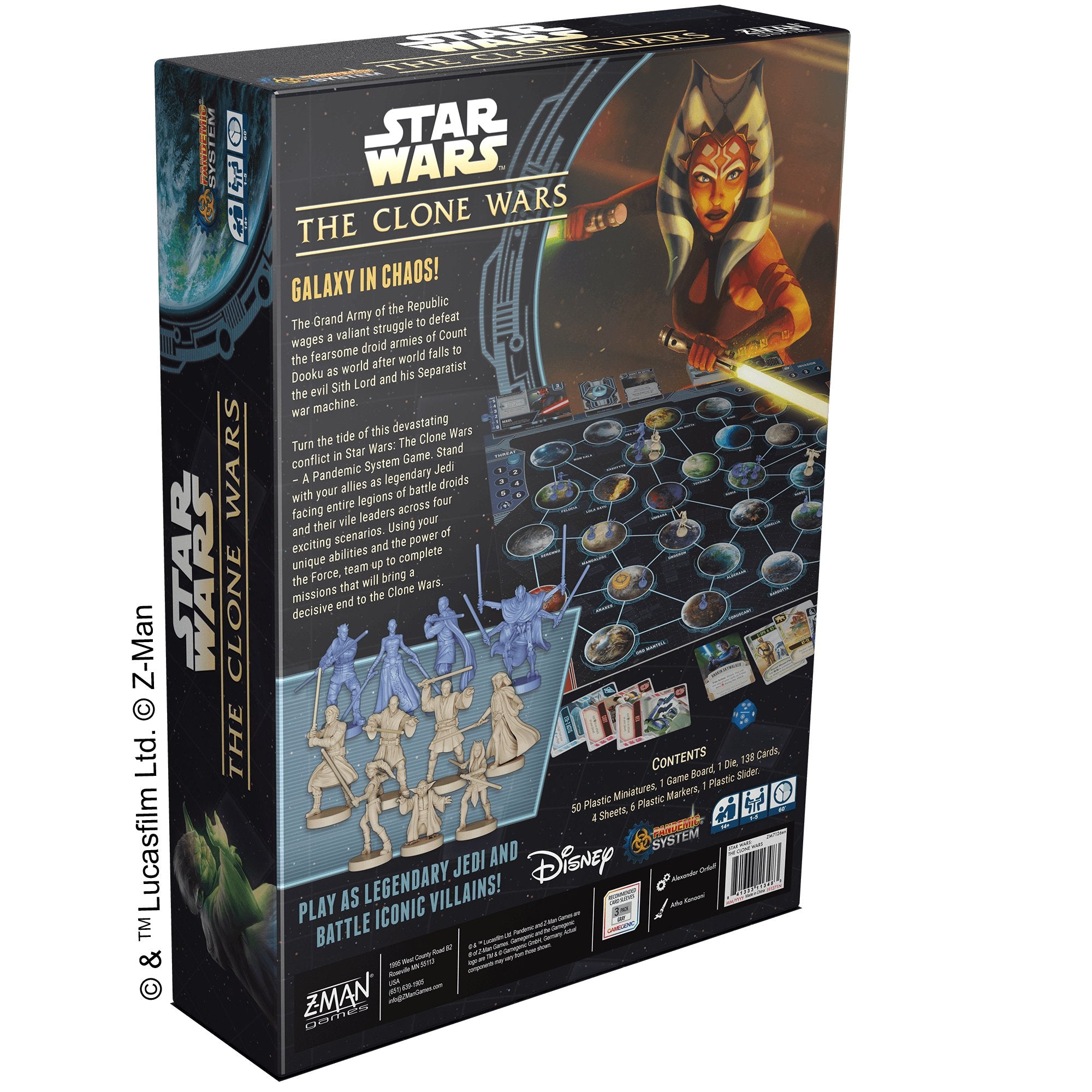 Pandemic Star Wars: The Clone Wars - Gaming Library