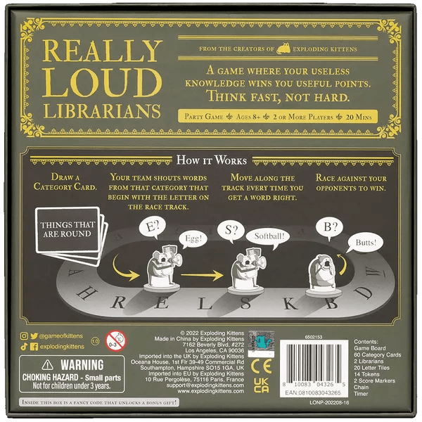 Really Loud Librarians - Gaming Library