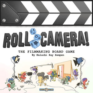 Roll Camera! The Filmmaking Board Game Clapper Box - Gaming Library