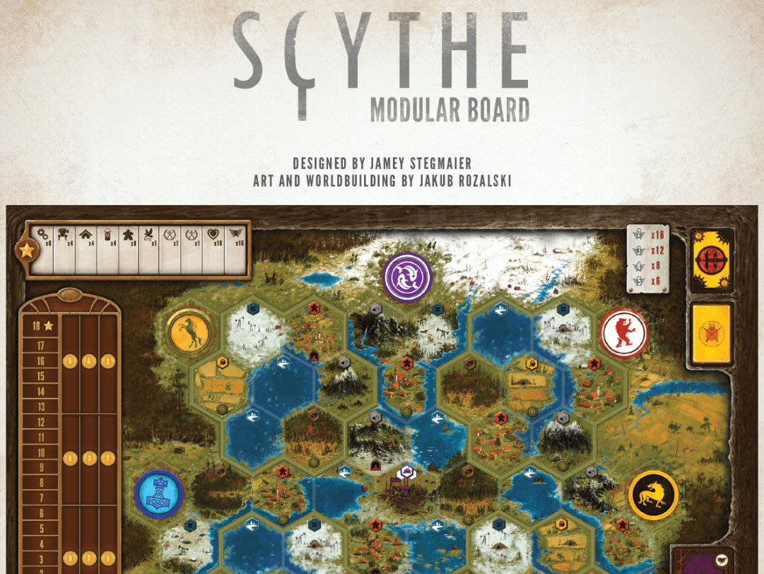 Scythe Modular Board - Gaming Library