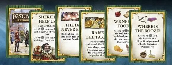 Sheriff of Nottingham: 2nd Edition – Festival of Nottingham - Gaming Library