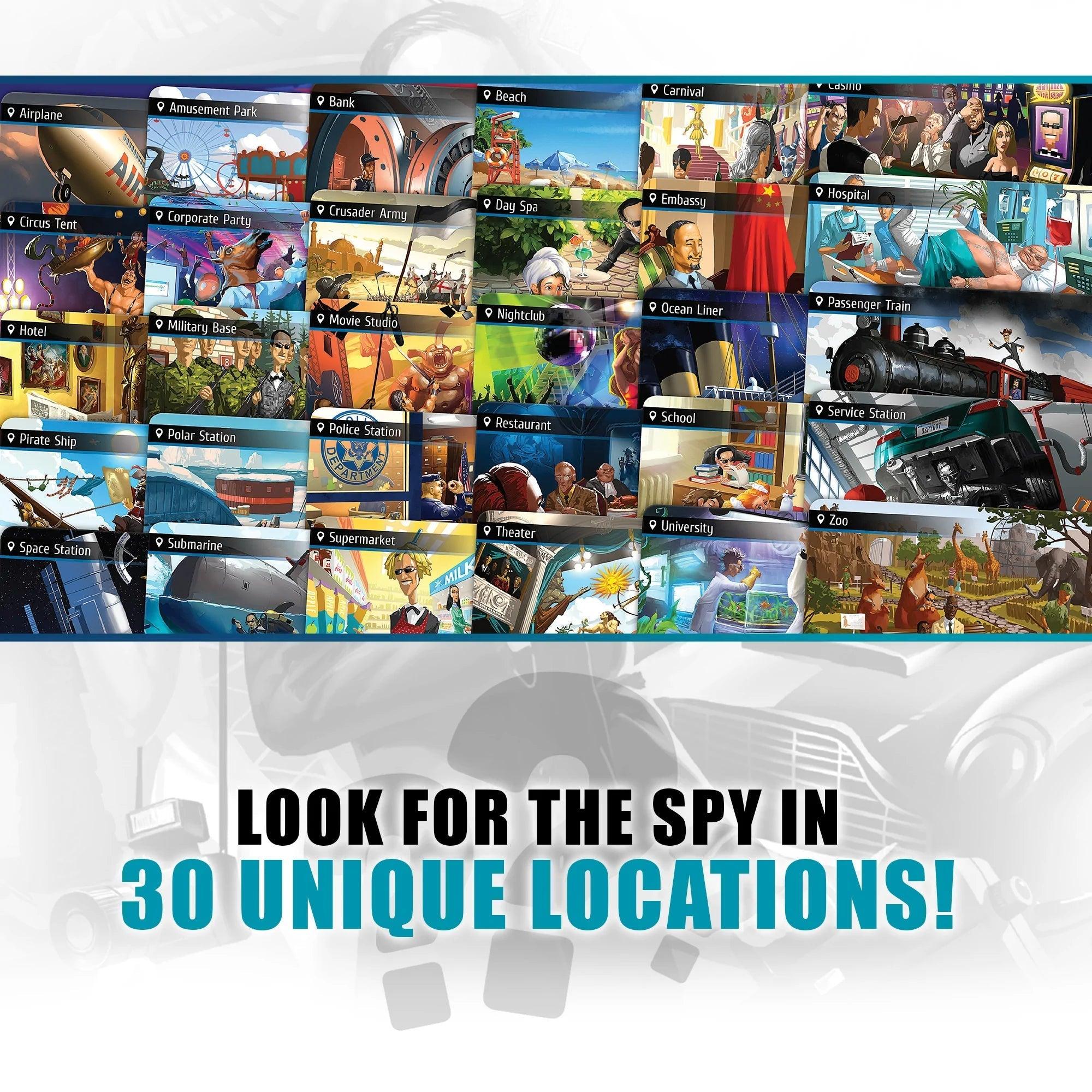 Spyfall (White Box) - Gaming Library