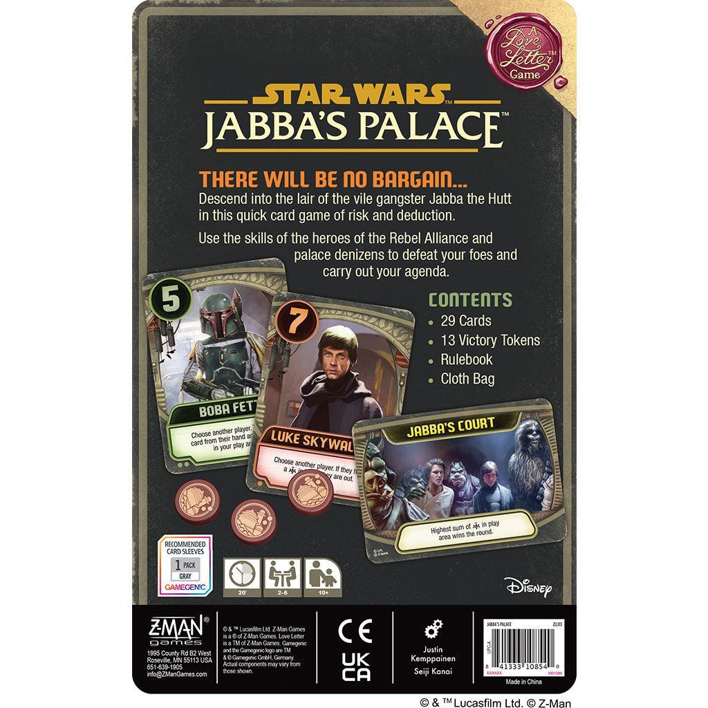 Star Wars: Jabba's Palace – A Love Letter Game - Gaming Library