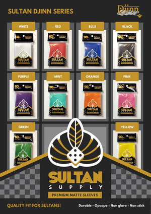 Sultan Djinn Standard Matte 63.5 x 88 - Gaming Library