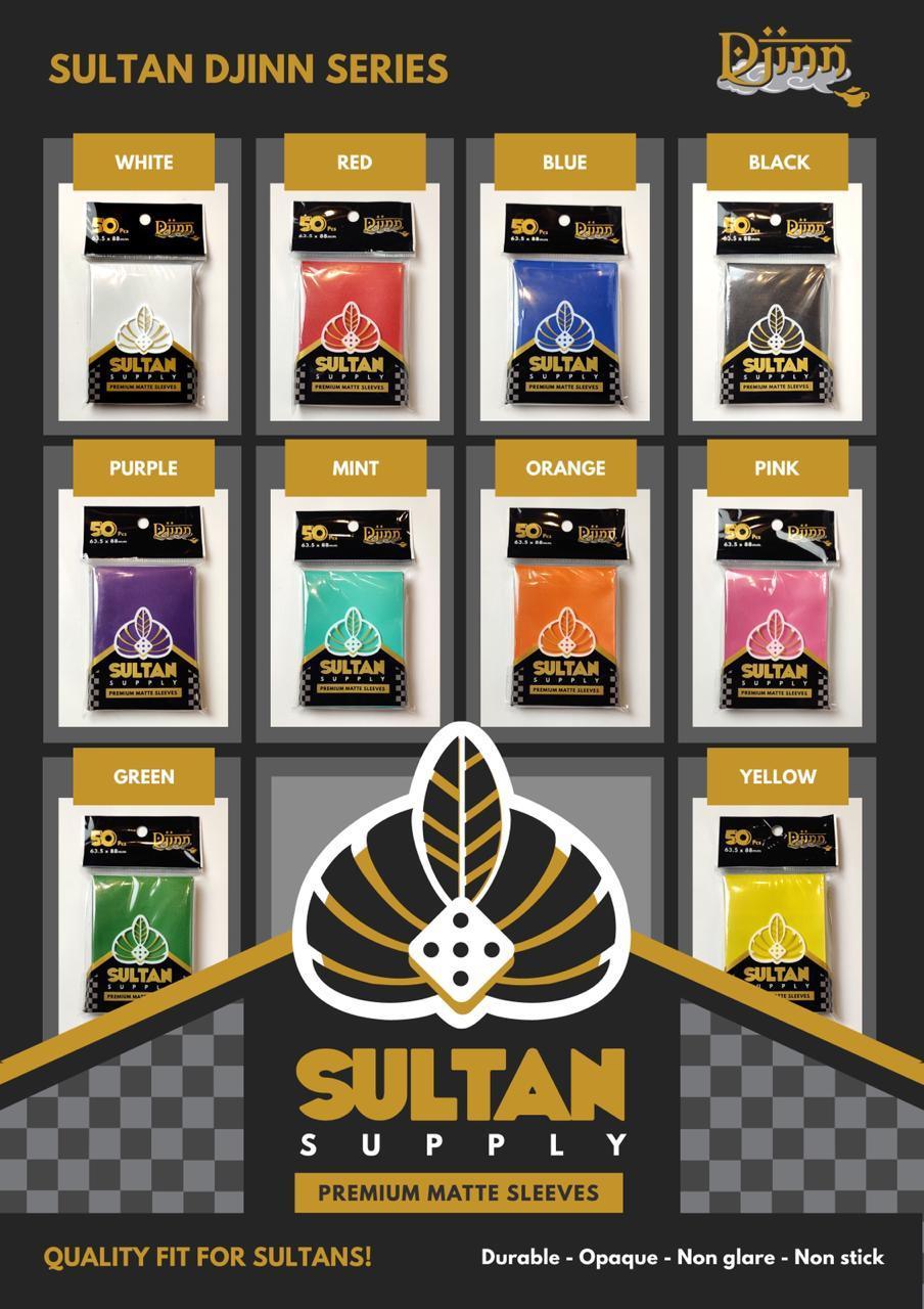 Sultan Djinn Standard Matte 63.5 x 88 - Gaming Library