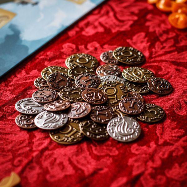 The Ancient World (Second Edition) Metal Coins - Gaming Library