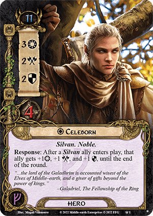 The Lord of the Rings: The Card Game - Elves of Lórien Starter Deck - Gaming Library