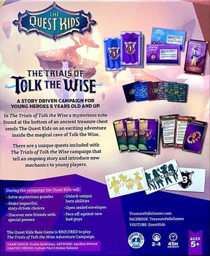 The Quest Kids The Trials of Tolk the Wise - Gaming Library
