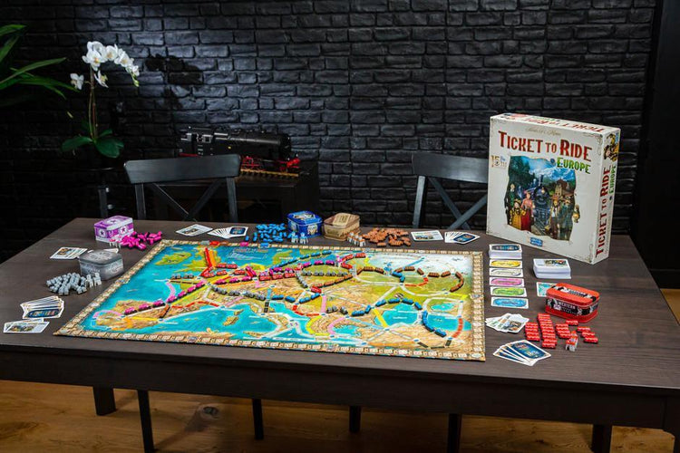 Ticket to Ride Europe 15th Anniversary Edition - Gaming Library