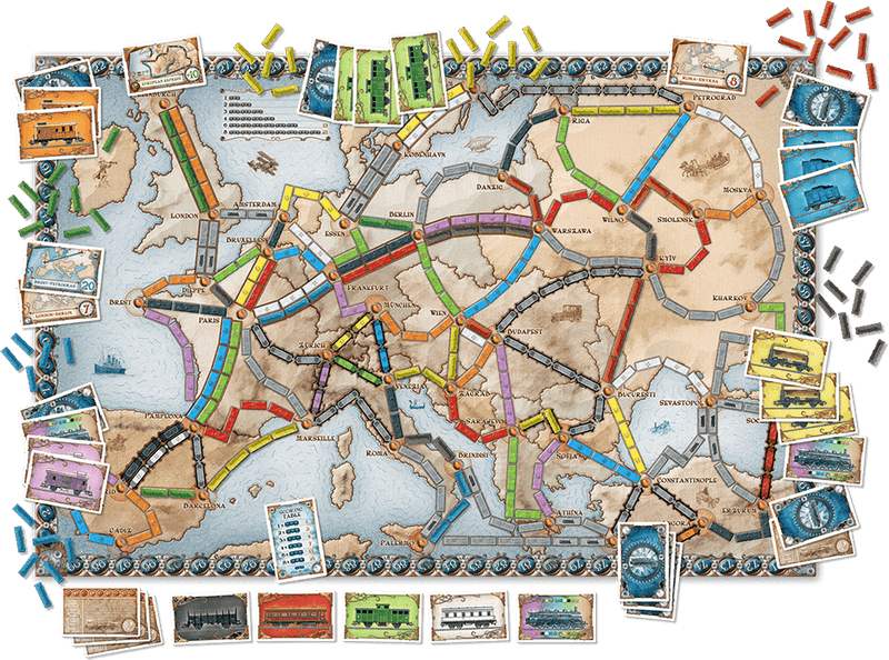 Load image into Gallery viewer, Ticket To Ride: Europe - Gaming Library
