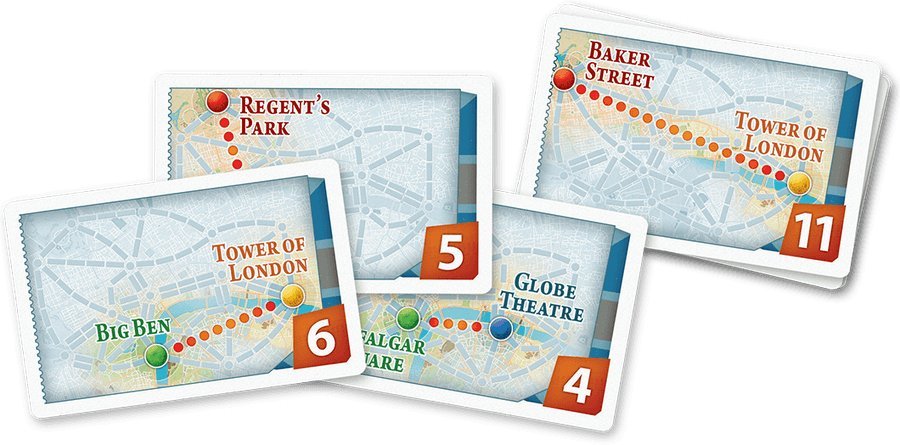 Ticket to Ride Express: London - Gaming Library