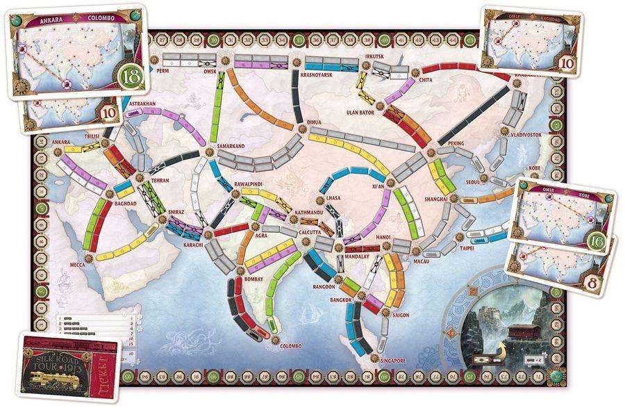 Ticket to Ride Map Collection: Volume 1 – Team Asia & Legendary Asia - Gaming Library