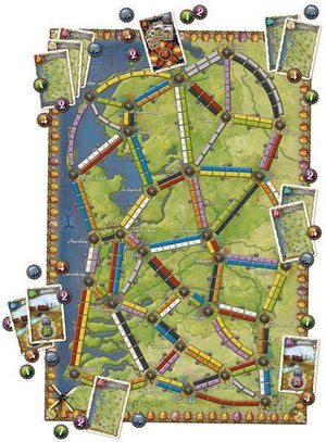 Ticket to Ride Map Collection: Volume 4 – Nederland - Gaming Library