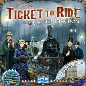 Ticket to Ride Map Collection: Volume 5 – United Kingdom & Pennsylvania - Gaming Library