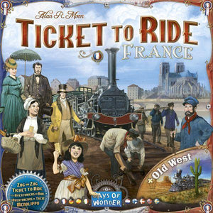 Ticket to Ride Map Collection: Volume 6 – France & Old West - Gaming Library