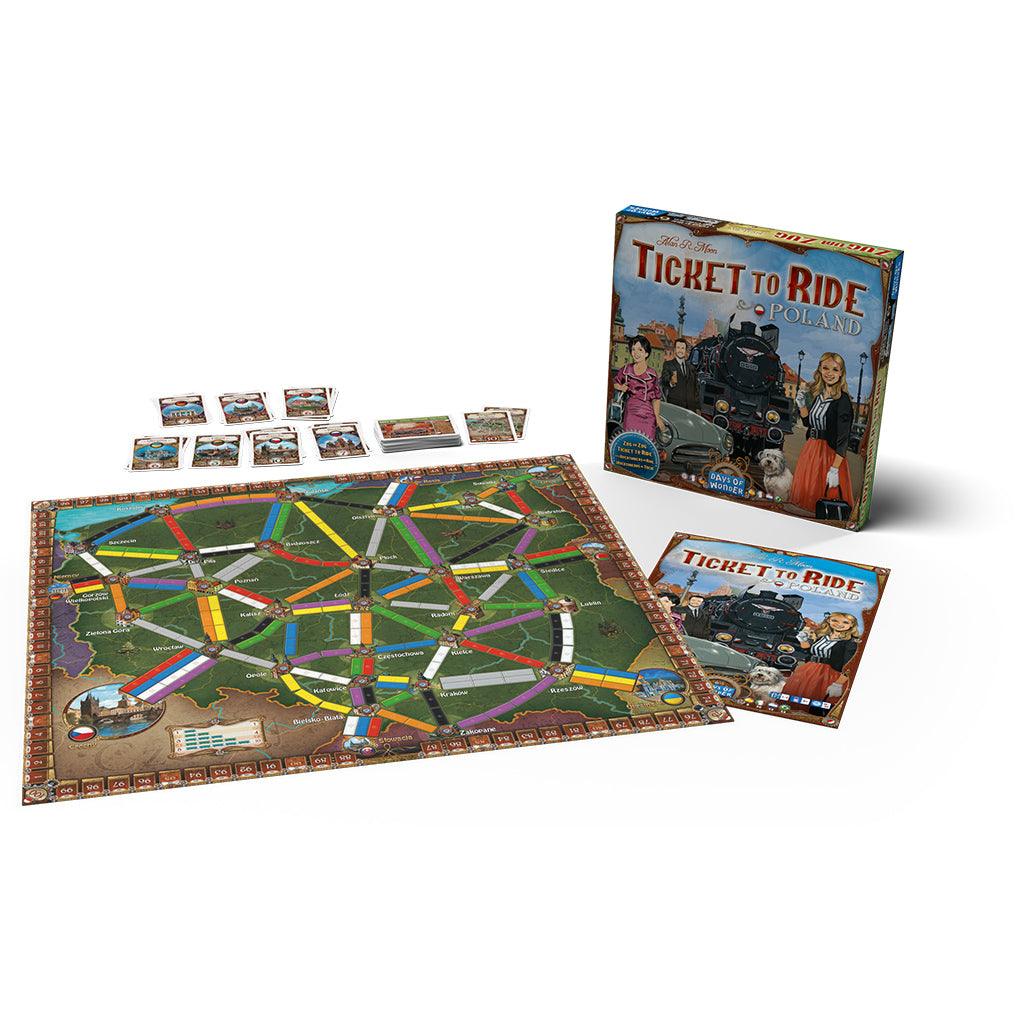 Ticket to Ride Map Collection: Volume 6½ – Poland - Gaming Library