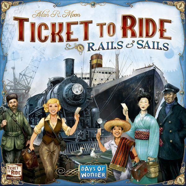 Ticket to Ride: Rails & Sails - Gaming Library