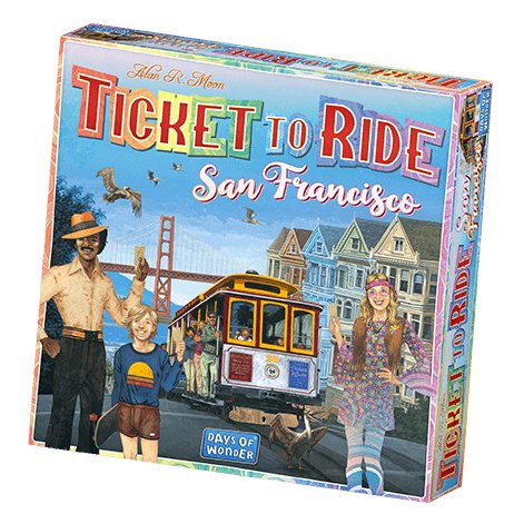 Ticket to Ride: San Francisco - Gaming Library