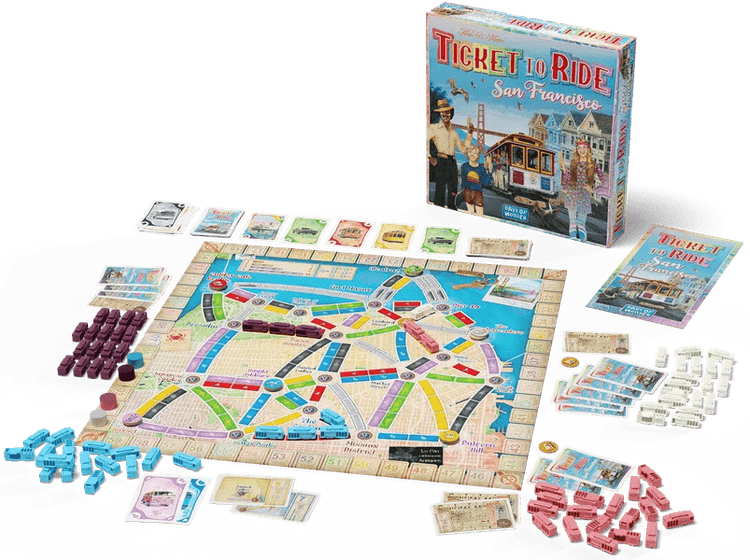 Ticket to Ride: San Francisco - Gaming Library