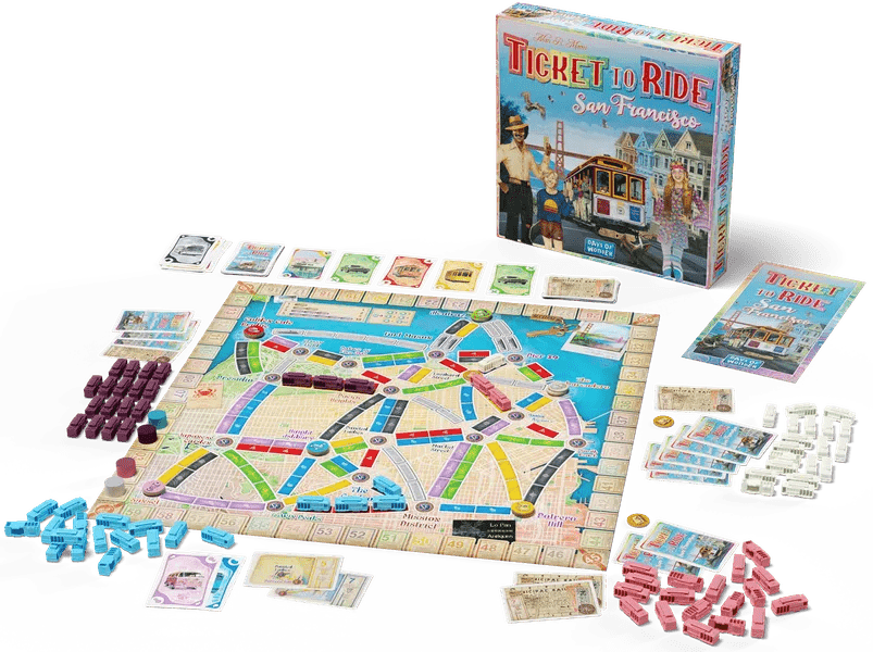 Ticket to Ride: San Francisco - Gaming Library