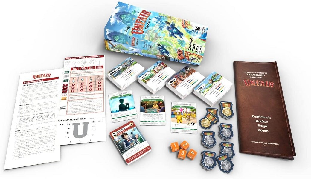 Unfair Expansion: Comicbook Hacker Kaiju Ocean - Gaming Library