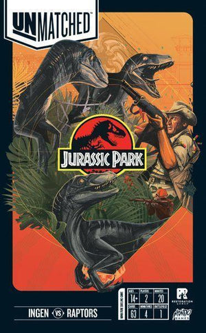 Unmatched: Jurassic Park InGen vs Raptors - Gaming Library