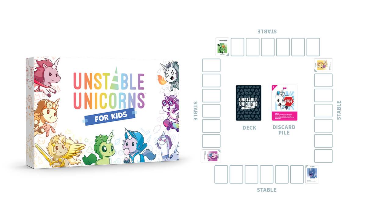 Unstable Unicorns Kids Edition - Gaming Library