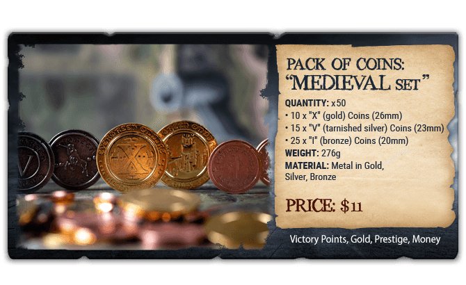 Upgrade Your Games 50 Metal Coins - Gaming Library