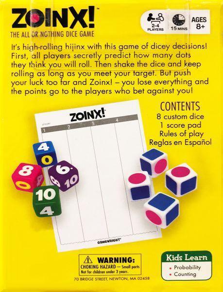 Zoinx! - Gaming Library