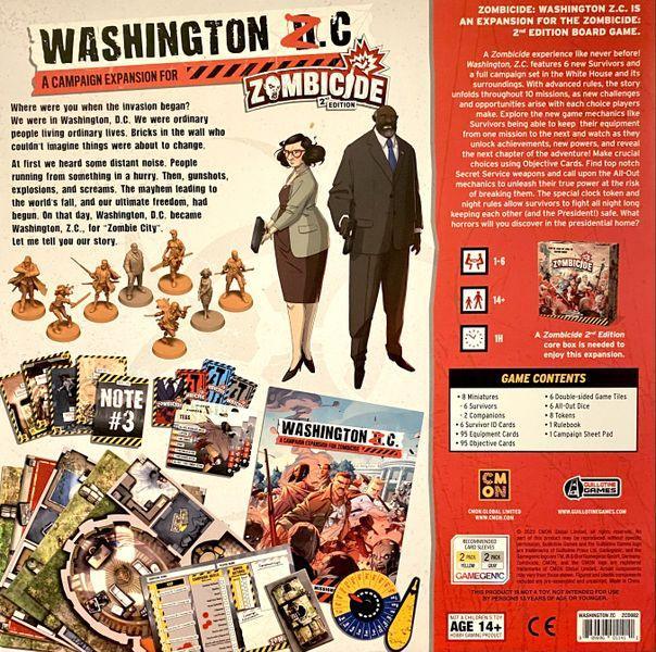 Zombicide (2nd Edition): Washington Z.C. - Gaming Library