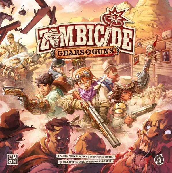 Zombicide Undead Or Alive: Gears & Guns Expansion - Gaming Library