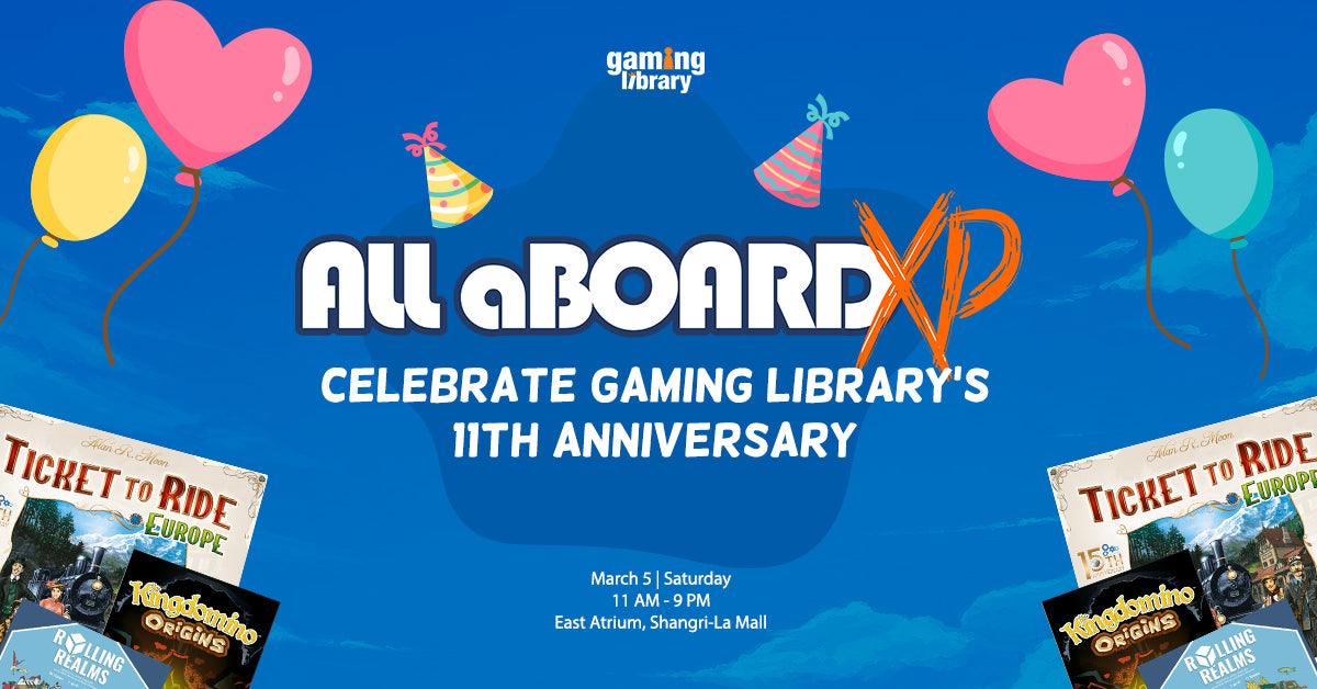 1st All Aboard XP for 2022 a Success! - Gaming Library