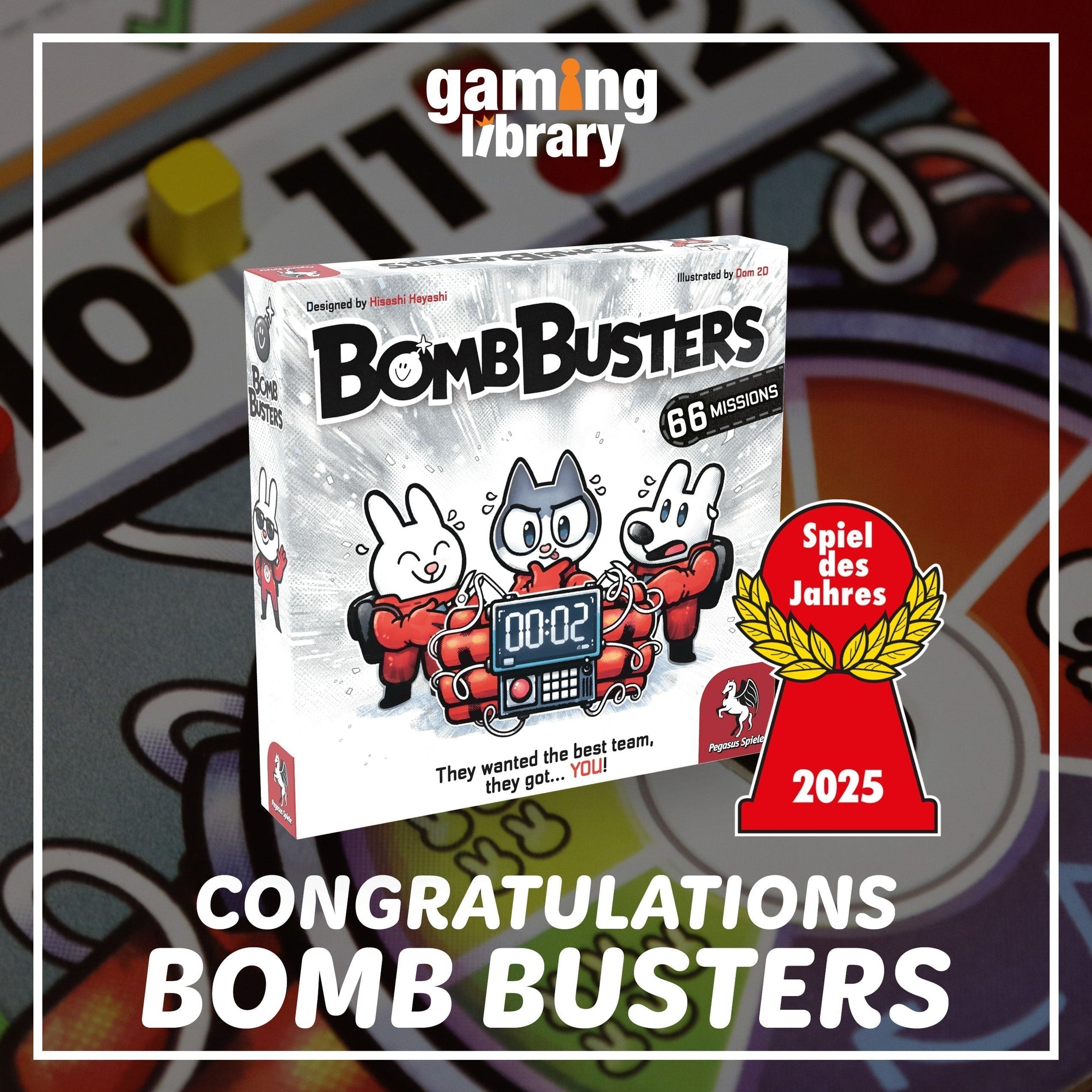 Blowing Up the Competition: Bomb Busters Takes Spiel des Jahres 2025