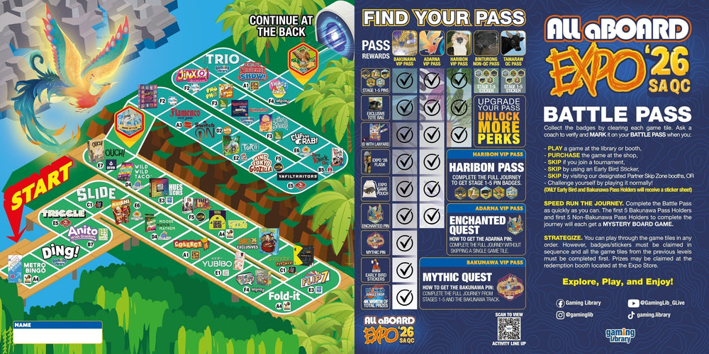 ALL ABOARD EXPO 2026 - Adventure Guide & Rewards