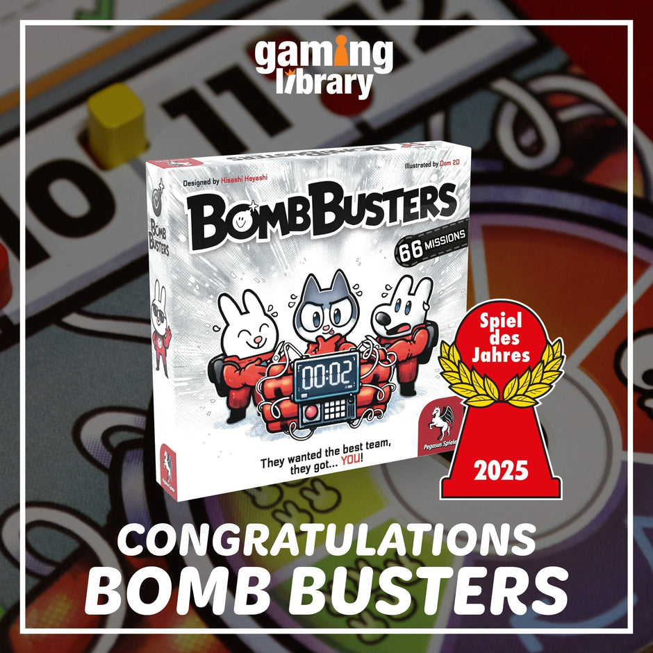 Blowing Up the Competition: Bomb Busters Takes Spiel des Jahres 2025 - Gaming Library