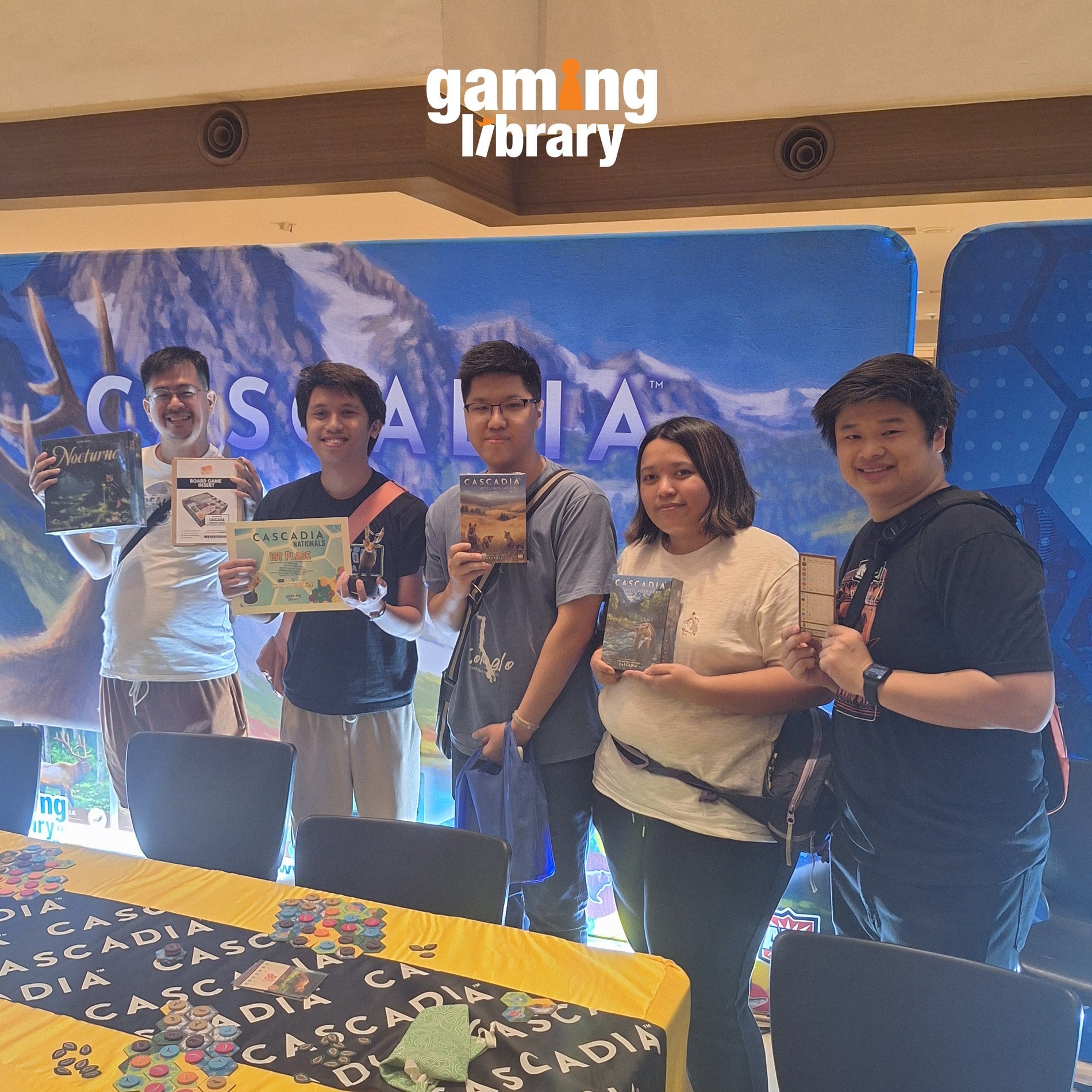 Cascadia’s Close Call:  Deniel’s Dazzling One-Point Edge! - Gaming Library