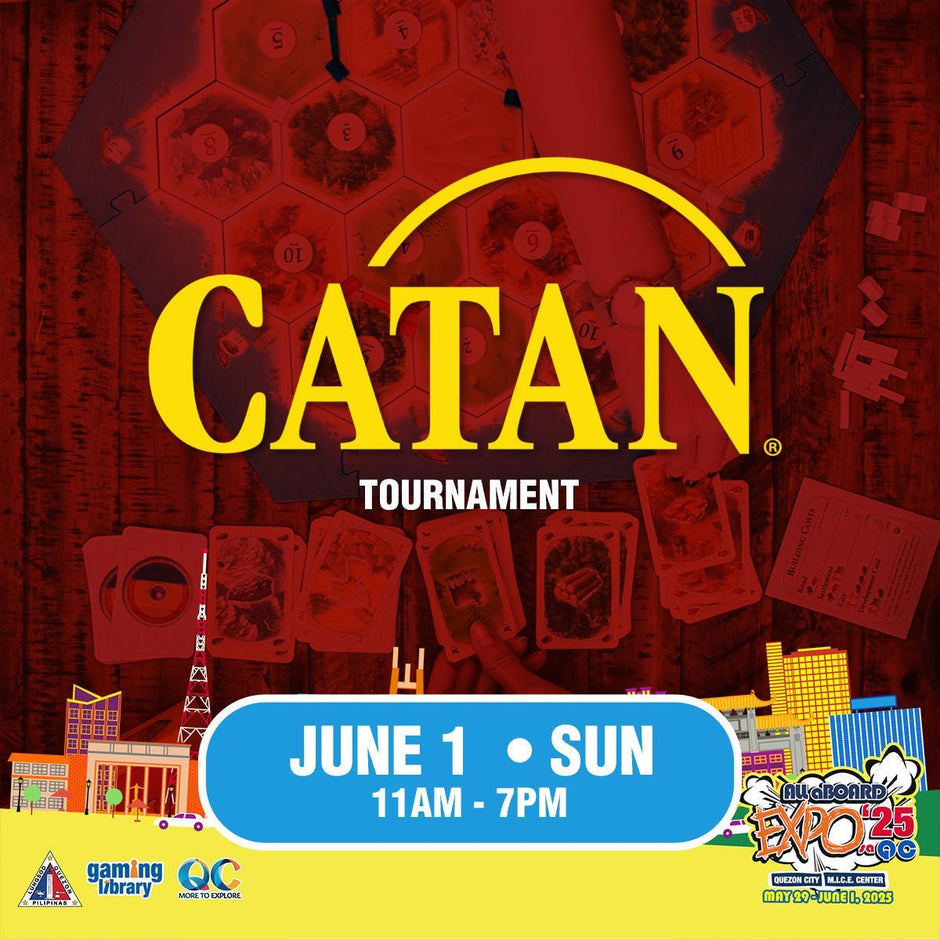 Catan Tournament Rules - ALL ABOARD EXPO 2025 - Gaming Library