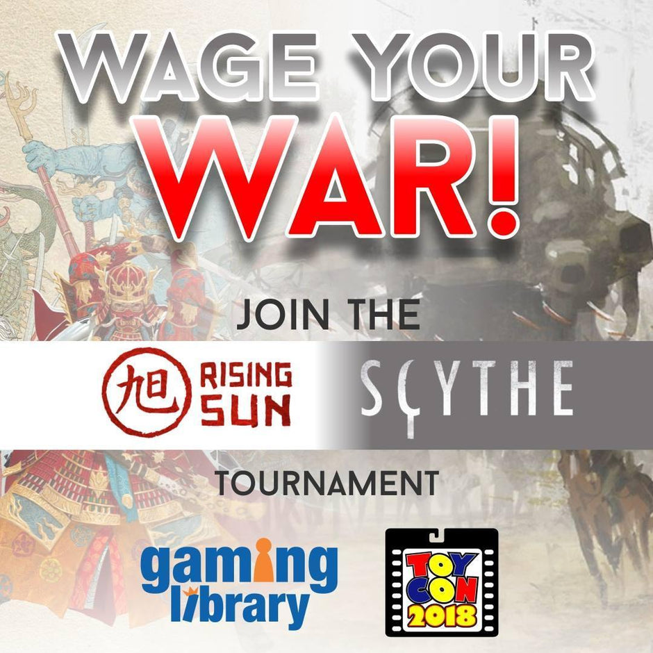 Gaming Library invites players to “wage war” at TOYCON 2018 - Gaming Library