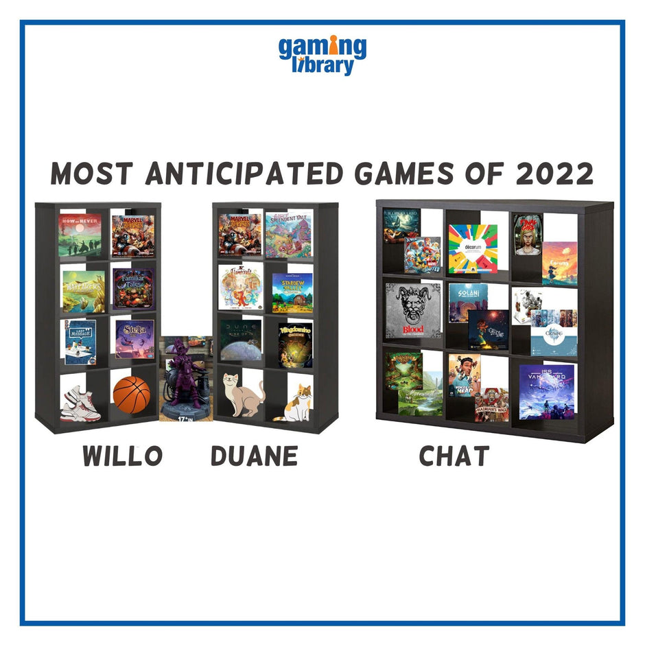 Most Anticipated Board Games for 2022 - Gaming Library