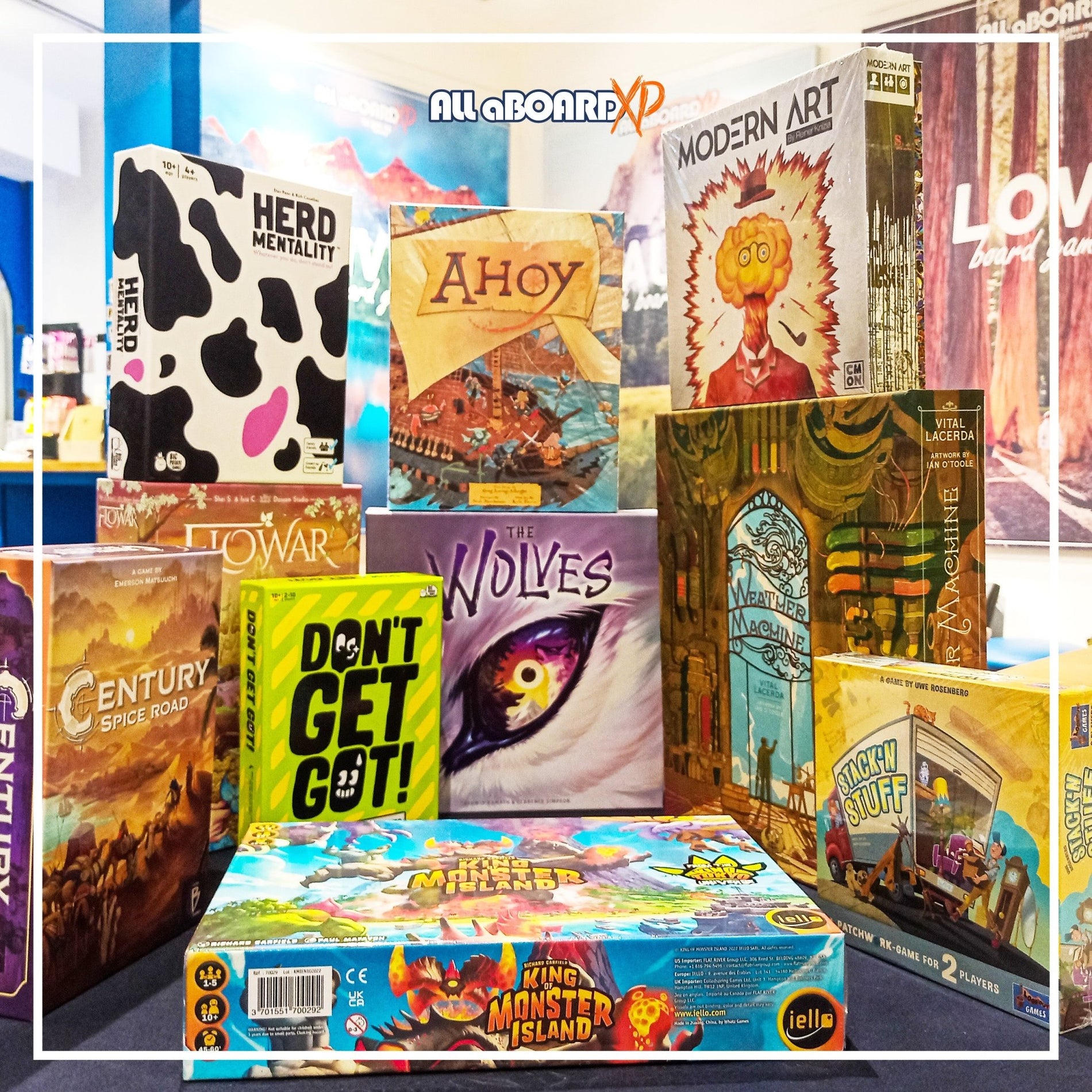 New Board Games in All Aboard XP - March/April 2023 - Gaming Library