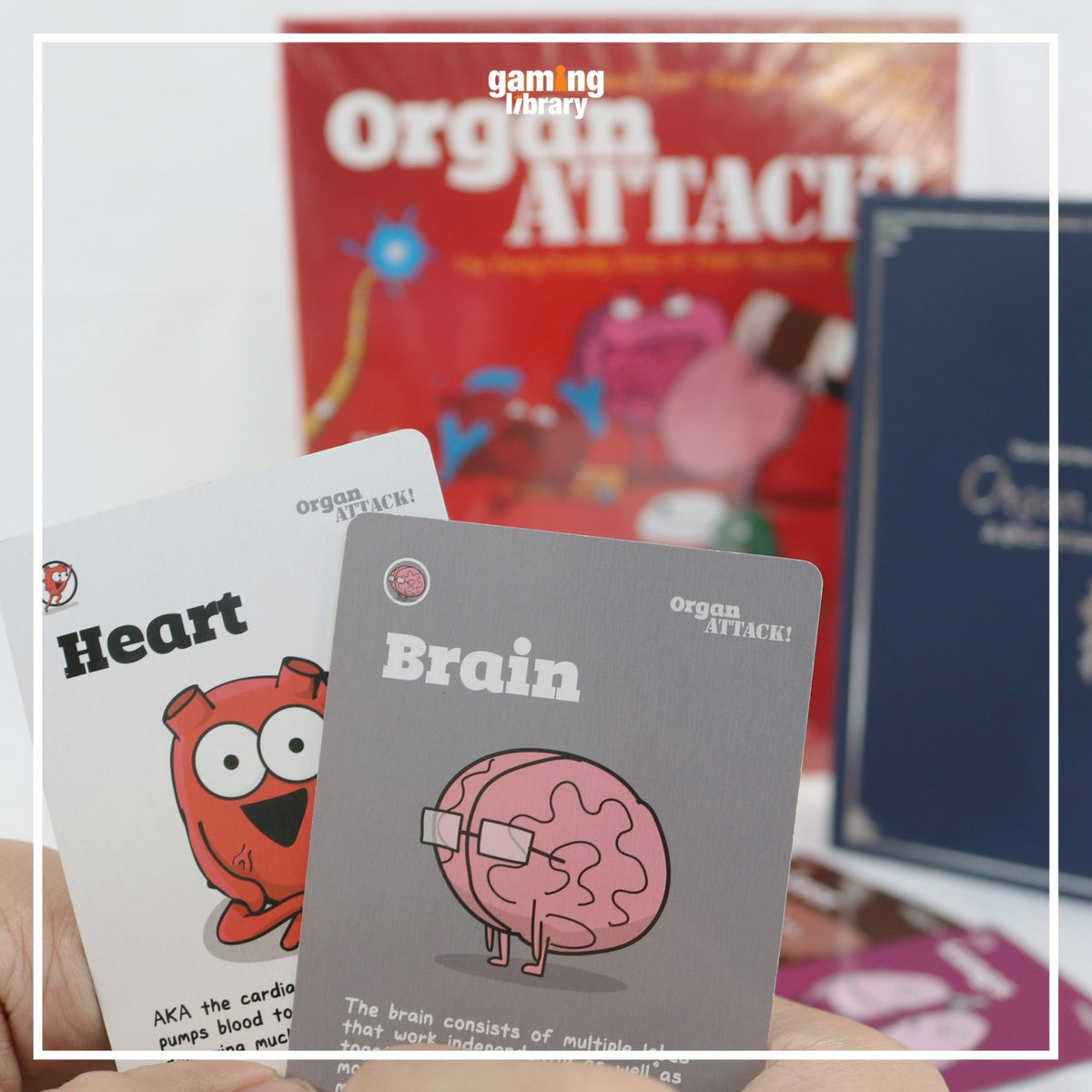 Organ Game Organ Attack: A Brainy Card Game Full of Heart – Gaming Library