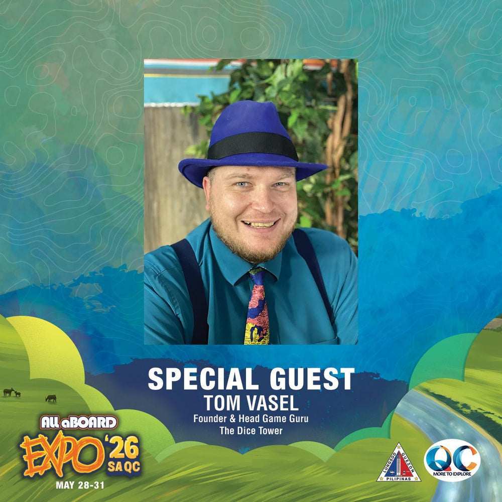 The Man, The Myth, The Fedora: Tom Vasel is Coming to ALL ABOARD EXPO