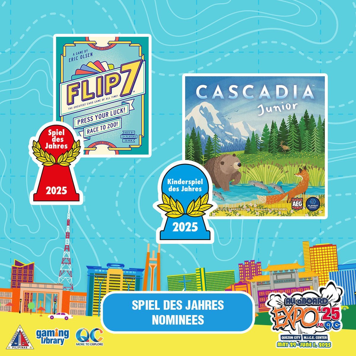 The Spiel des Jahres 2025 Nominees Are Here, and You Can Play Them at ALL ABOARD EXPO! - Gaming Library