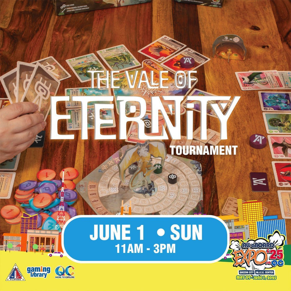 The Vale of Eternity Tournament Rules - ALL ABOARD EXPO 2025 - Gaming Library