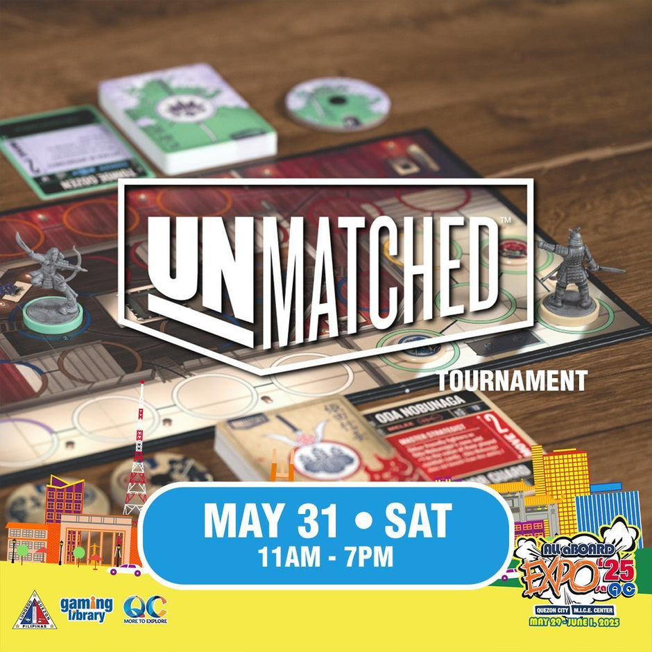 Unmatched Tournament Rules - ALL ABOARD EXPO 2025 - Gaming Library