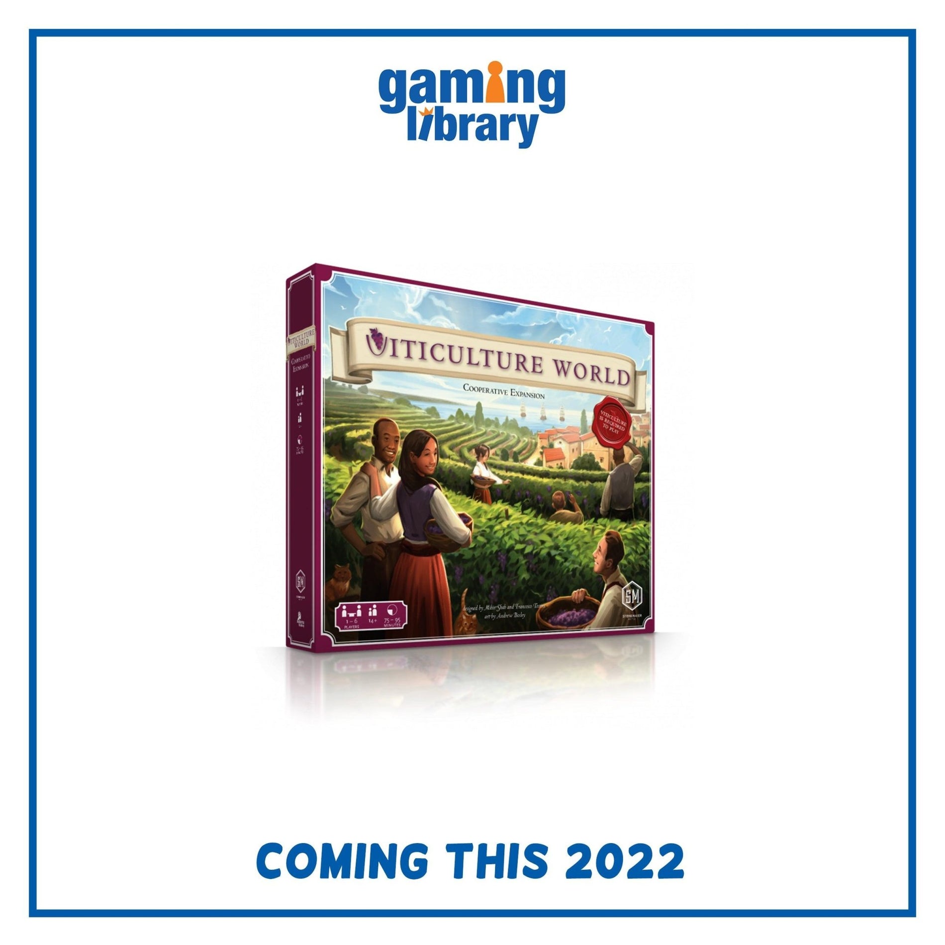 Viticulture World Cooperative Expansion - Design Diary - Gaming Library