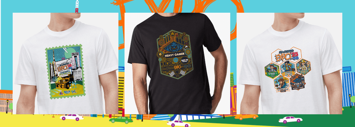 All aBOARD Expo 2025 merchandise - Gaming Library