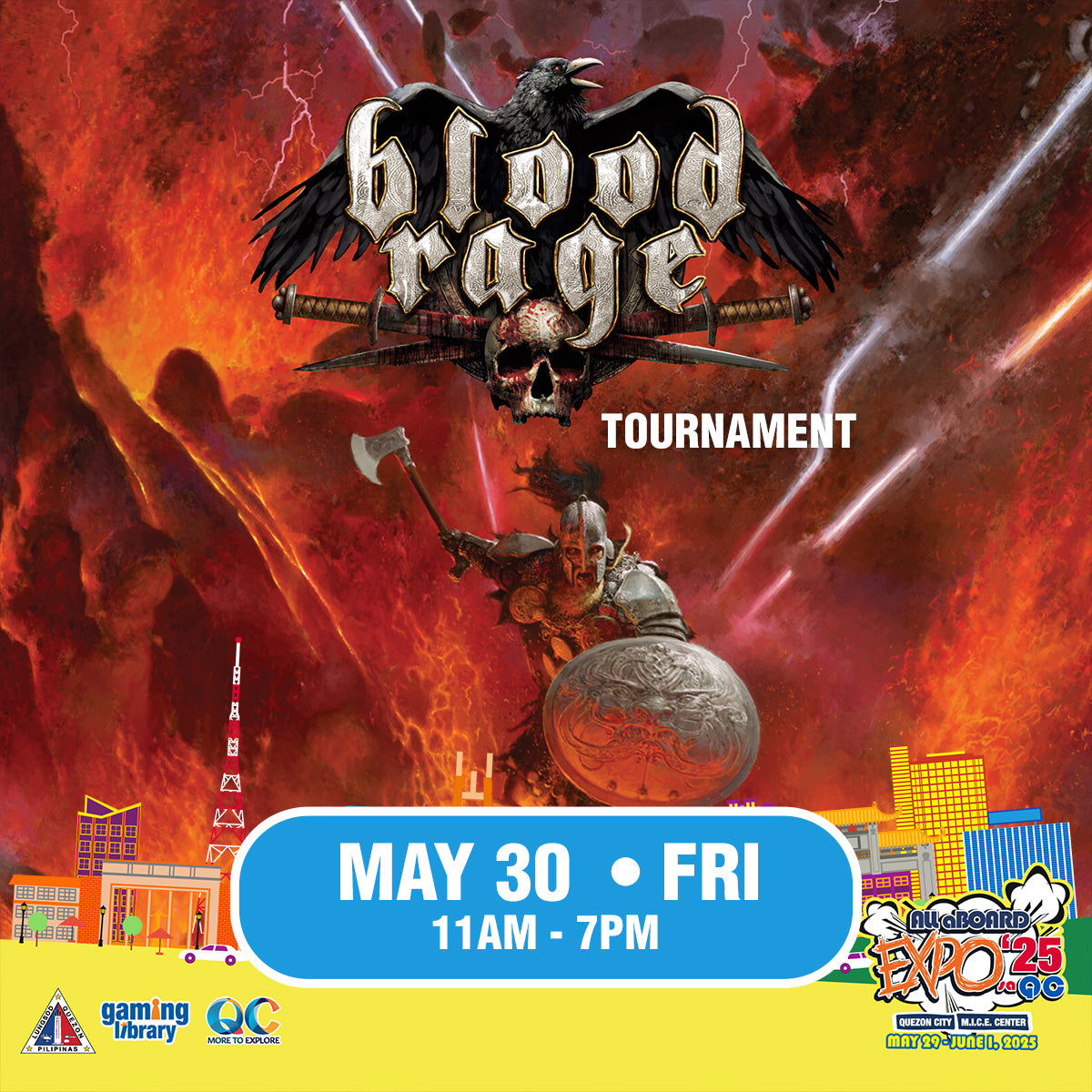 Blood Rage Tournament - ALL ABOARD EXPO 2025