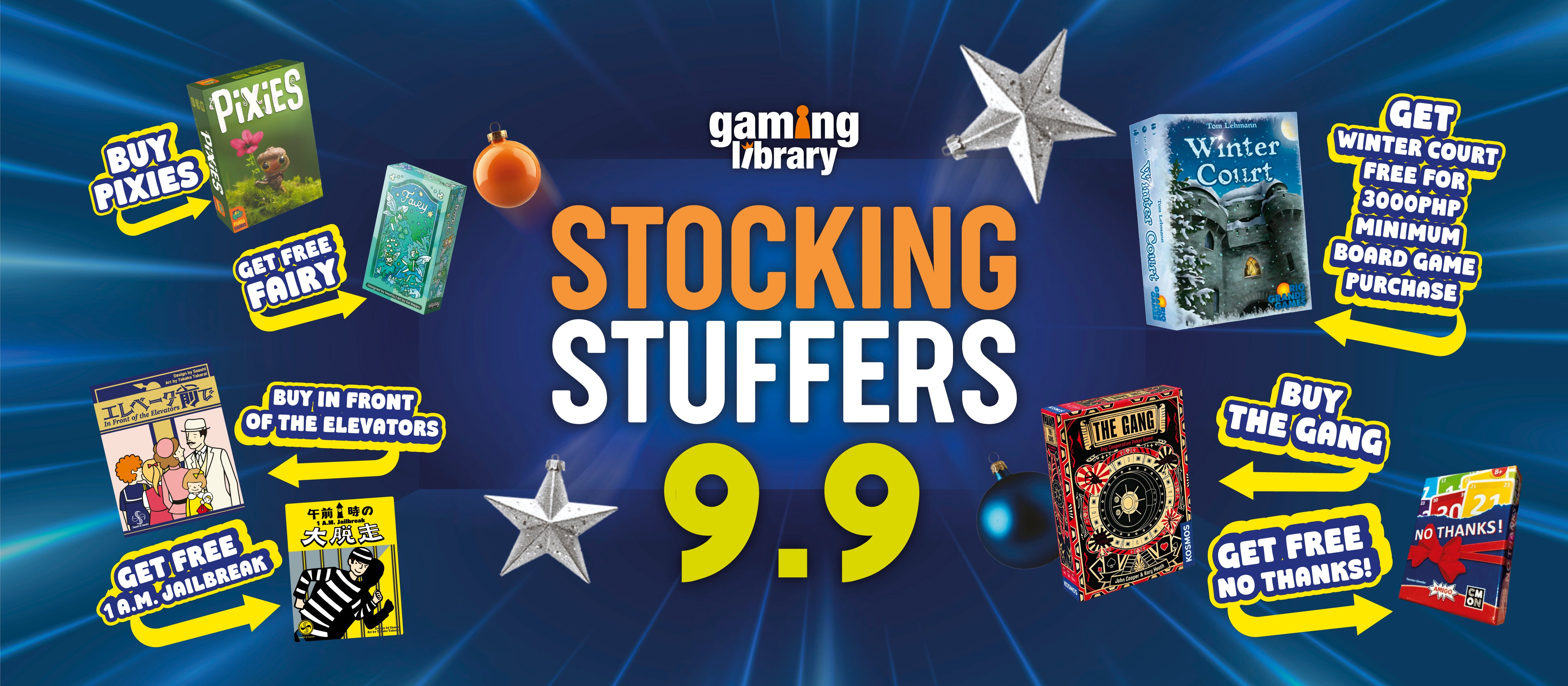9.9 Stocking Stuffers Are Here!