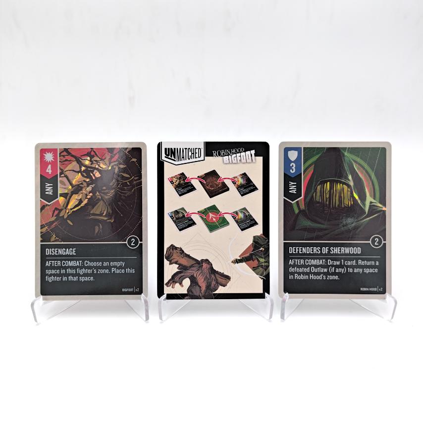 Unmatched Promo Robin Hood vs Bigfoot Foil Cards